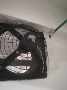 Instalasi Cooling Fan Pandau Hilir